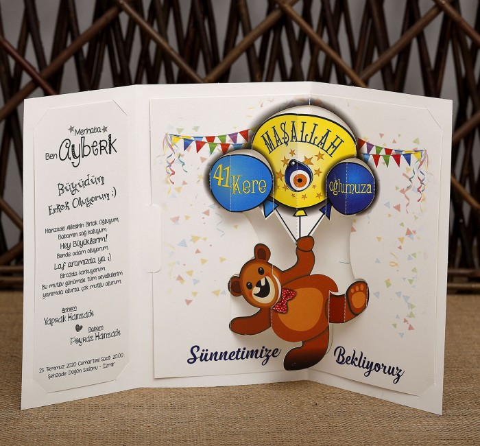 Sünnet Davetiyesi 4979